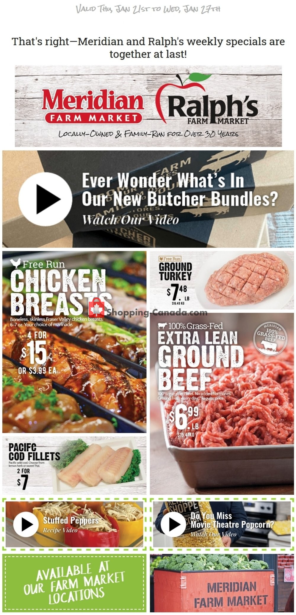 Ralph's Farm Market flyer from Thursday January 21, 2021 to Wednesday January 27, 2021 - page 1