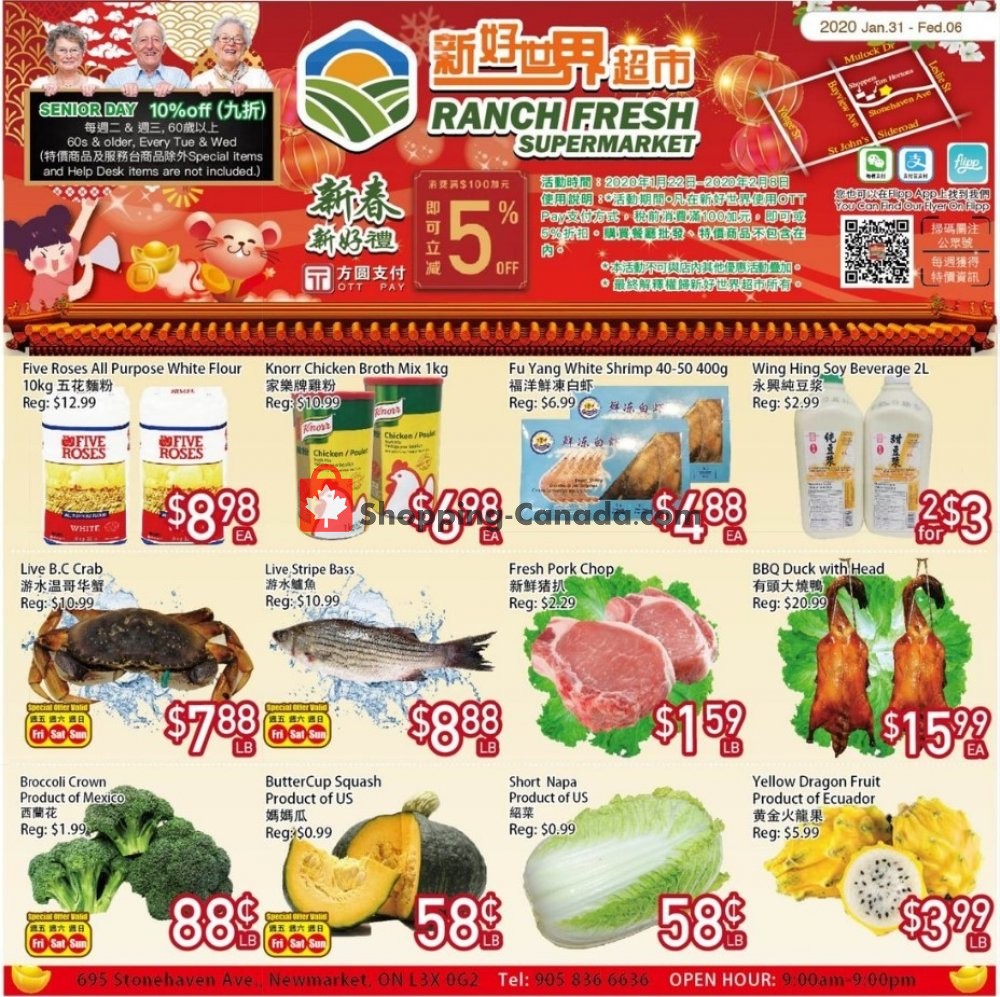 Ranch Fresh Supermarket flyer from Friday January 31, 2020 to Thursday February 6, 2020 - page 4