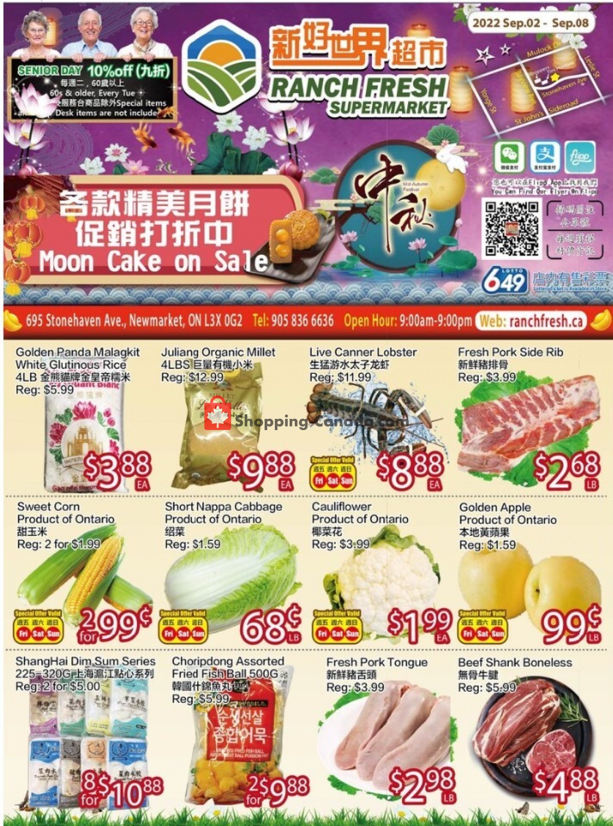 Ranch Fresh Supermarket Canada, flyer (Special Offer) September 2