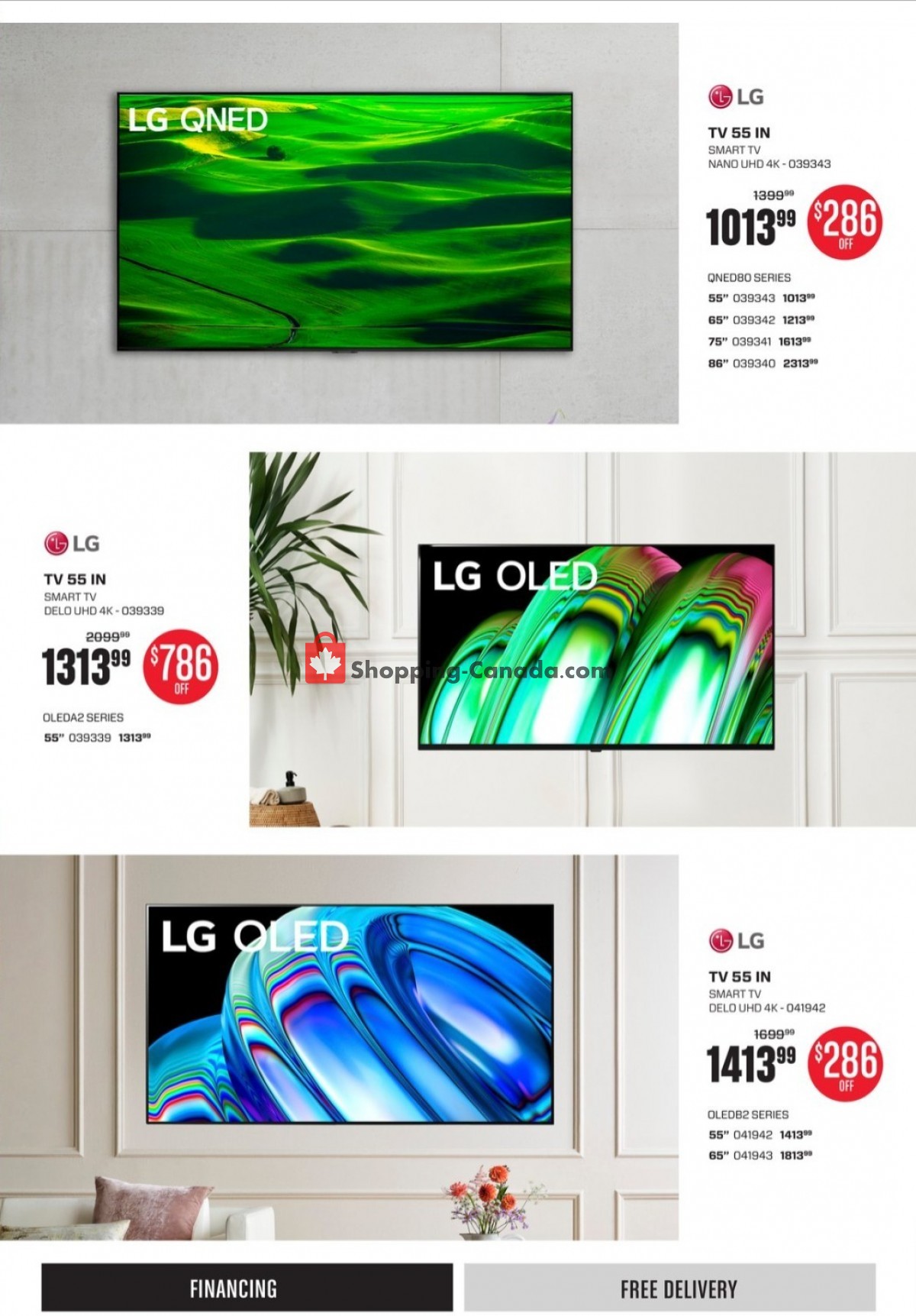 RD Furniture Canada, flyer (Boxing Day Sale) January 2 January 5