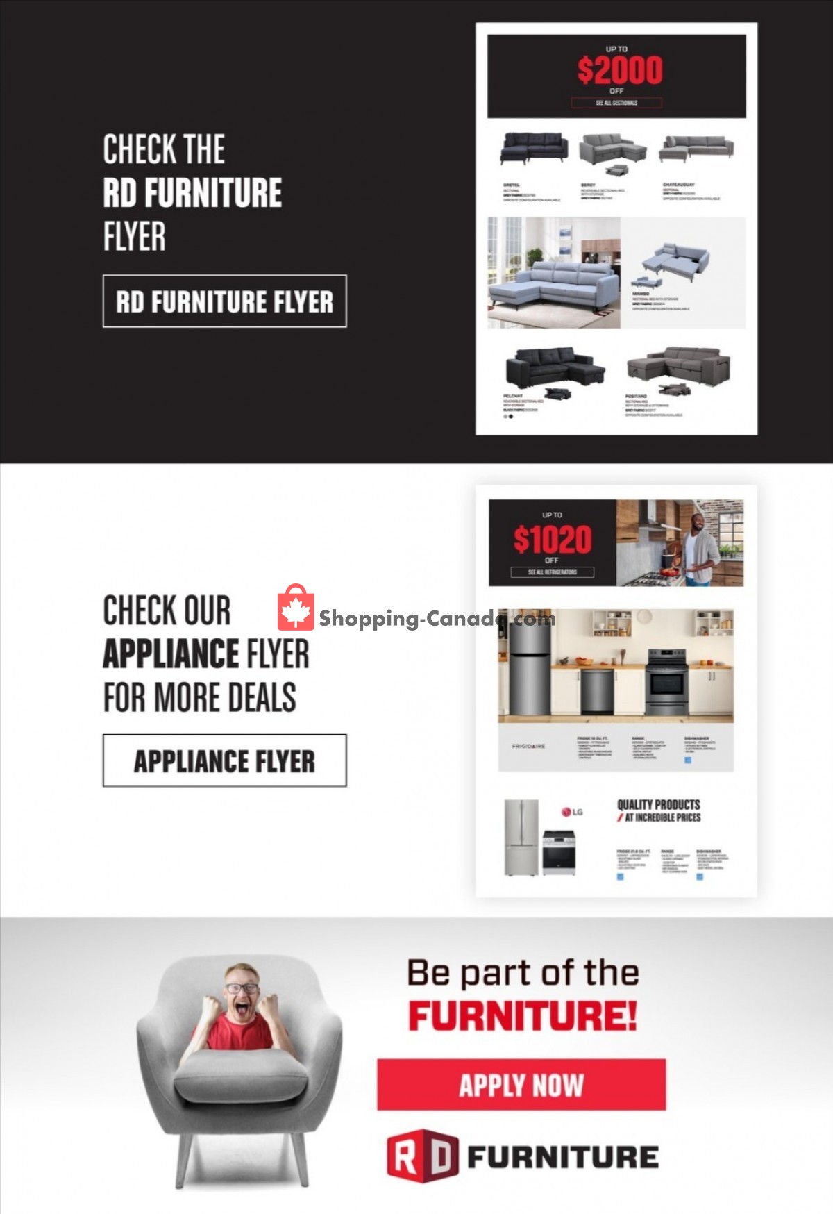 RD Furniture flyer from Monday January 16, 2023 to Thursday January 19, 2023 - page 5