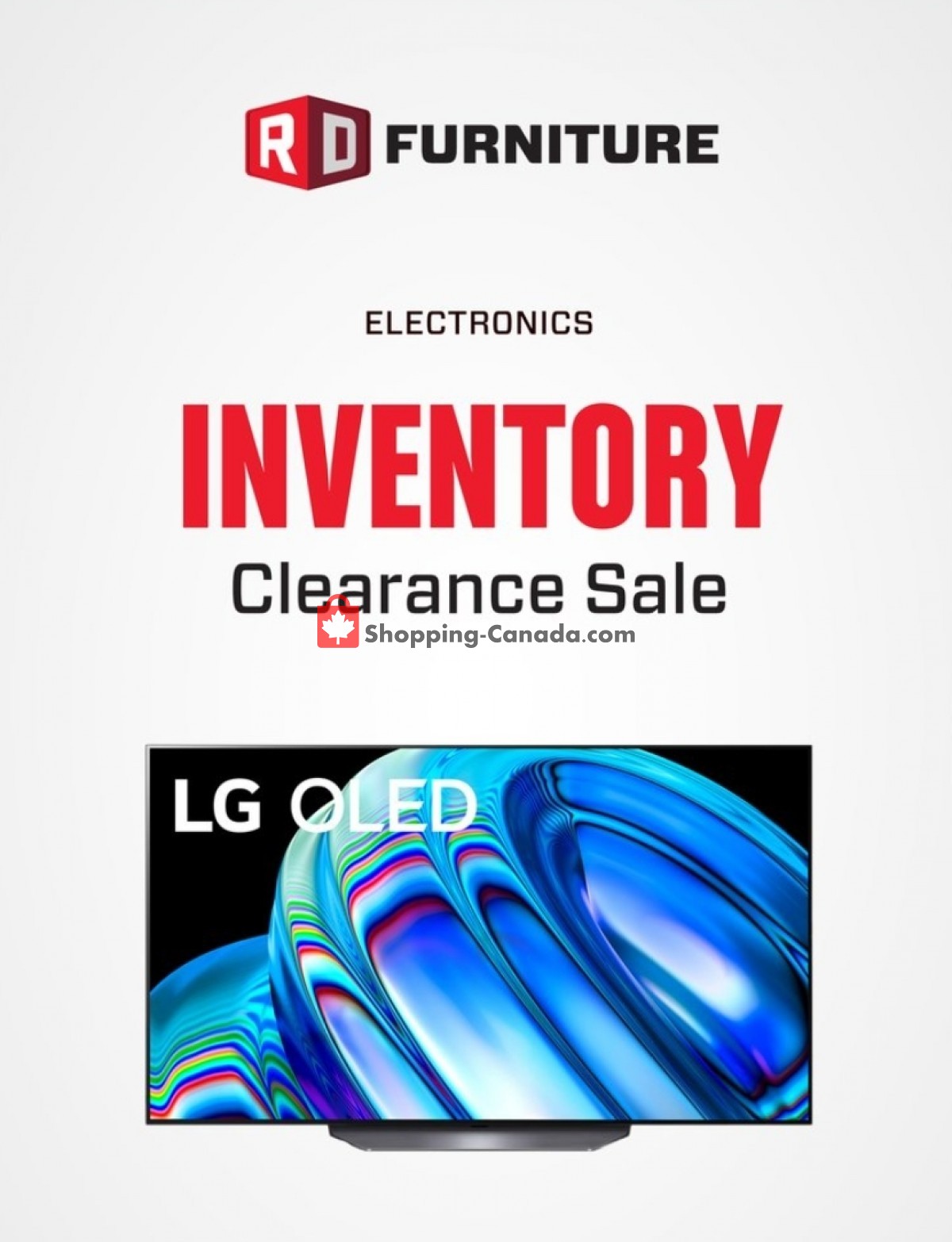 RD Furniture flyer from Friday January 20, 2023 to Thursday January 26, 2023 - page 1