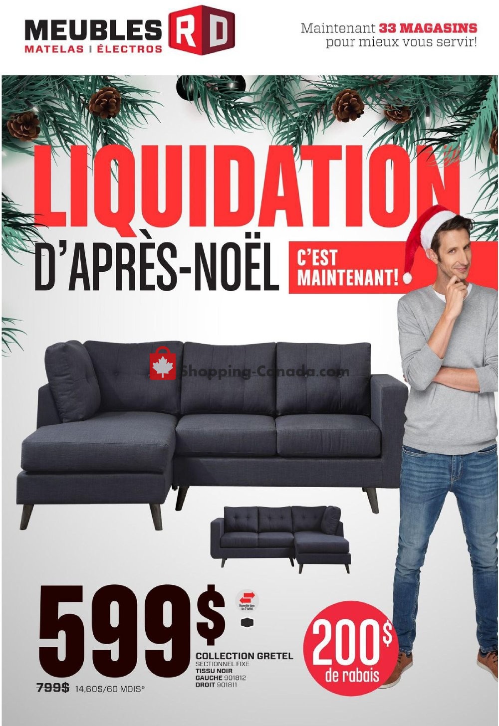 RD Furniture flyer from Monday December 21, 2020 to Sunday January 3, 2021 - page 6