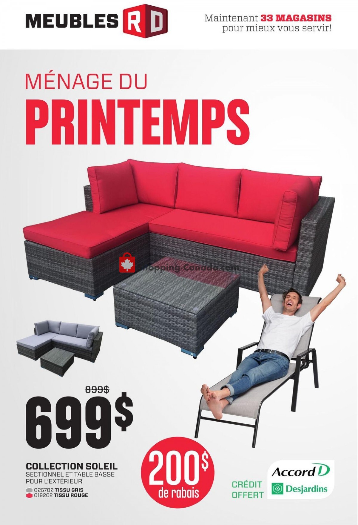 RD Furniture flyer from Monday March 29, 2021 to Monday April 5, 2021 - page 2