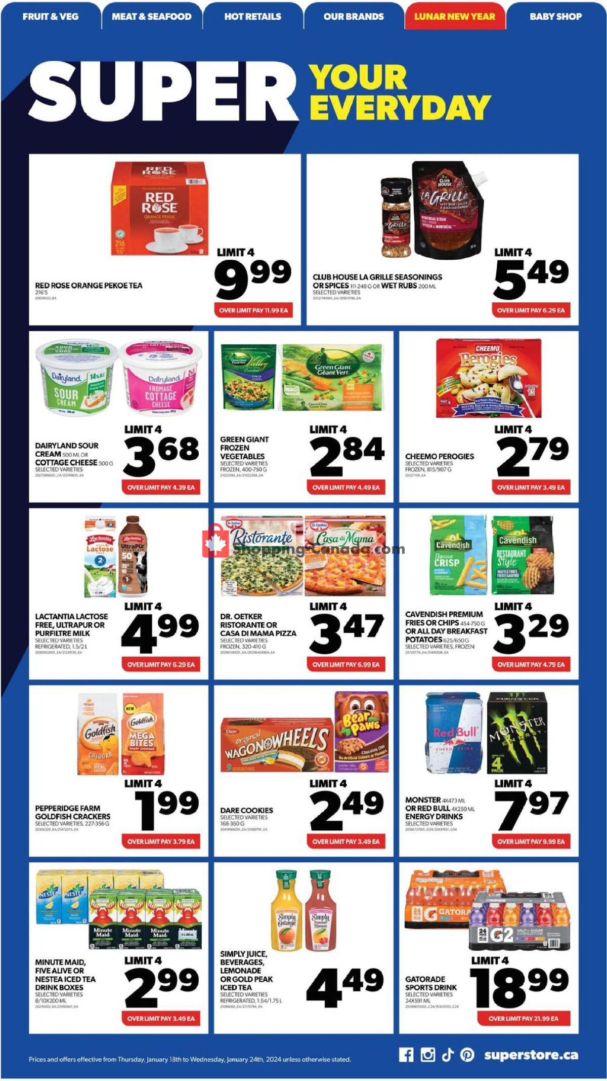 Real Canadian Superstore flyer from Thursday January 18, 2024 to Wednesday January 24, 2024 - page 15