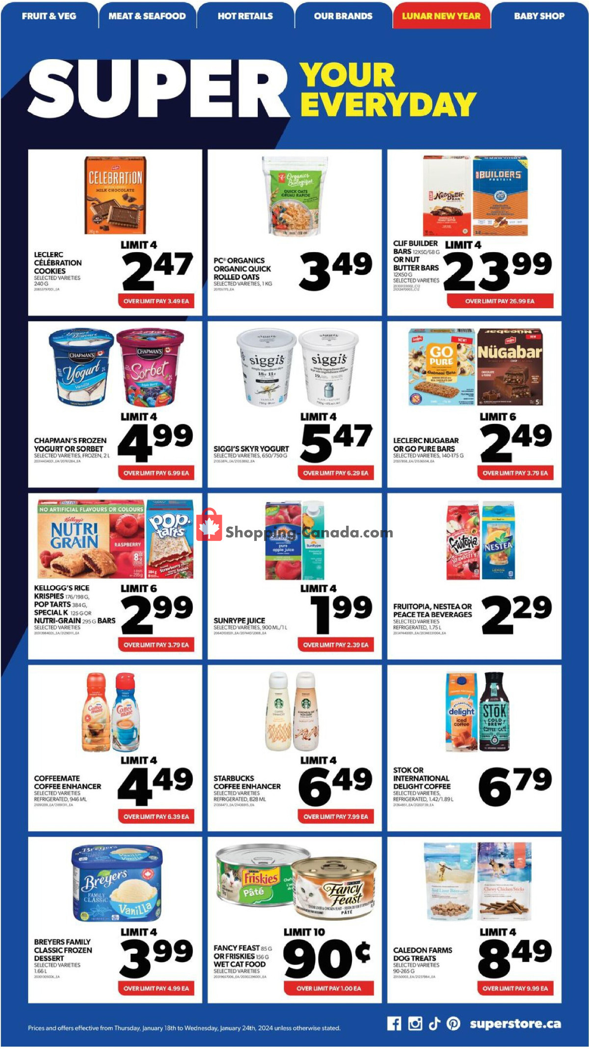 Real Canadian Superstore flyer from Thursday January 18, 2024 to Wednesday January 24, 2024 - page 16