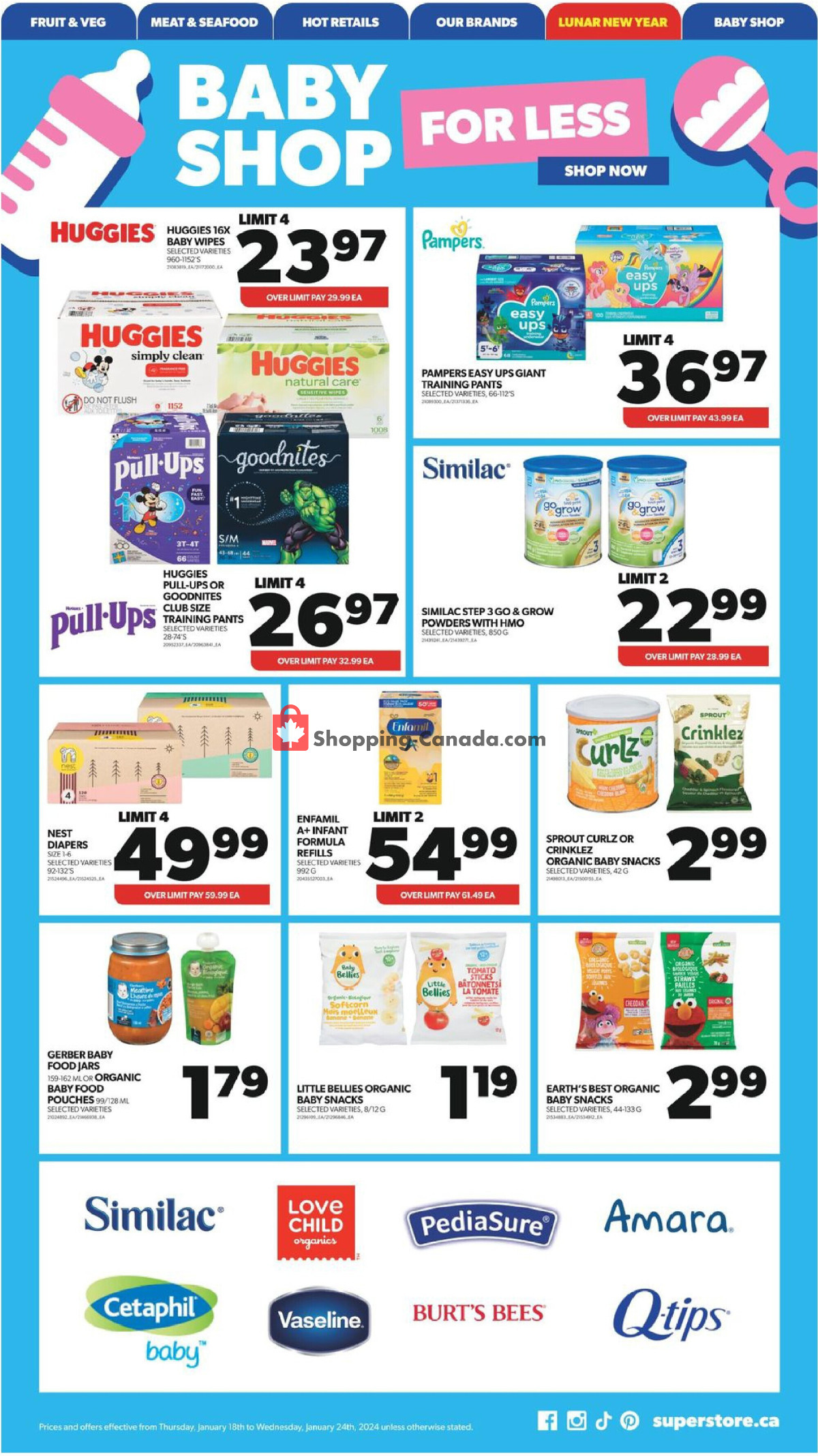 Real Canadian Superstore flyer from Thursday January 18, 2024 to Wednesday January 24, 2024 - page 20