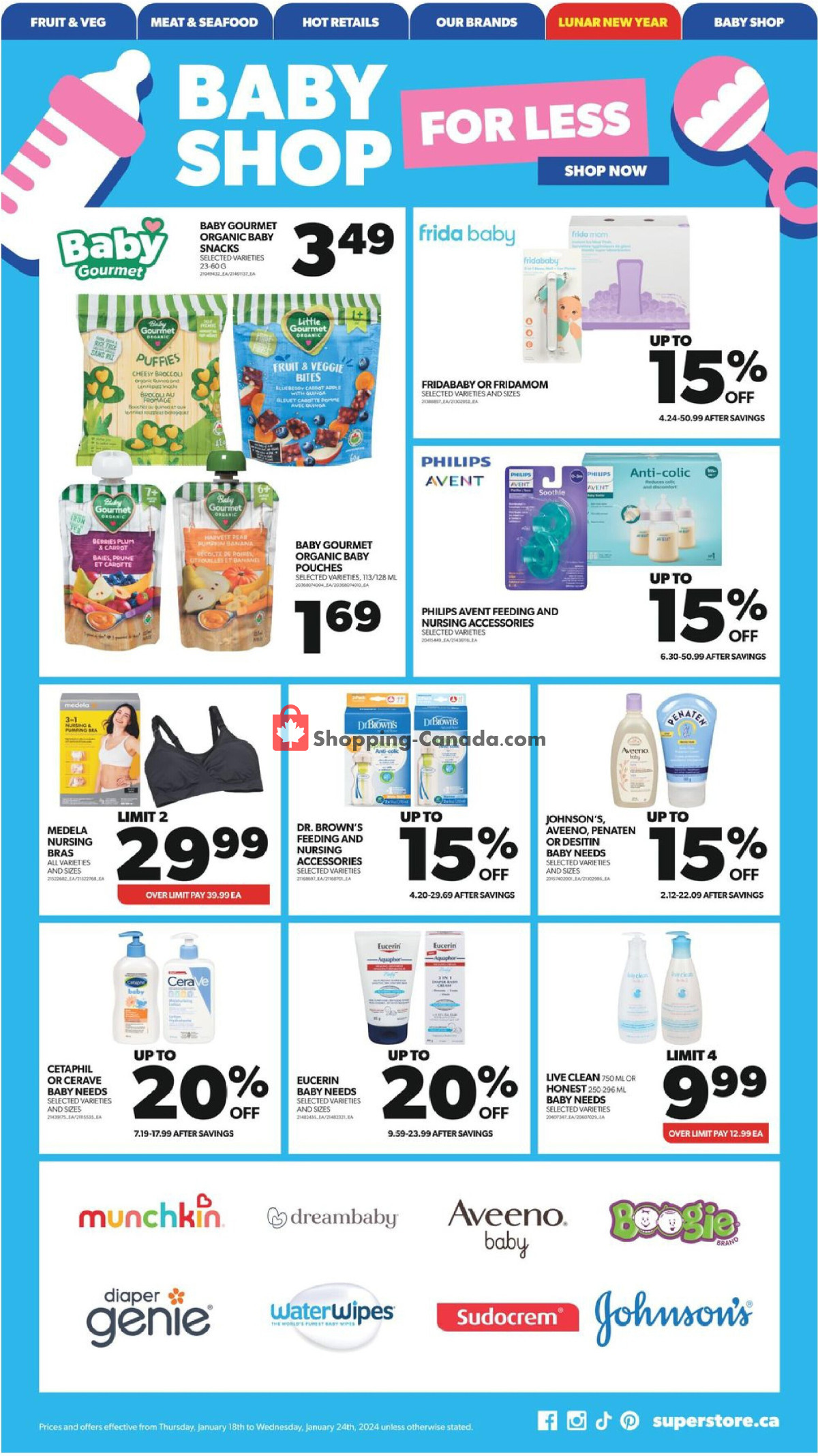 Real Canadian Superstore flyer from Thursday January 18, 2024 to Wednesday January 24, 2024 - page 21