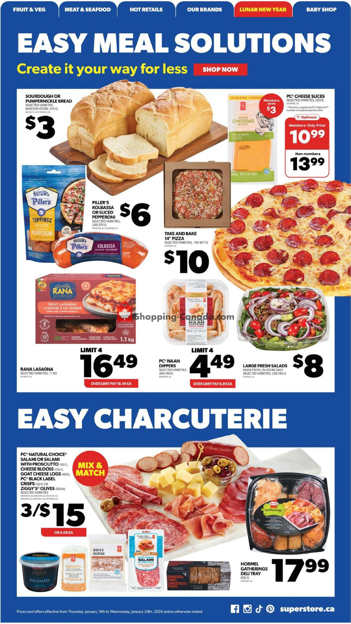 Real Canadian Superstore flyer from Thursday January 18, 2024 to Wednesday January 24, 2024 - page 7