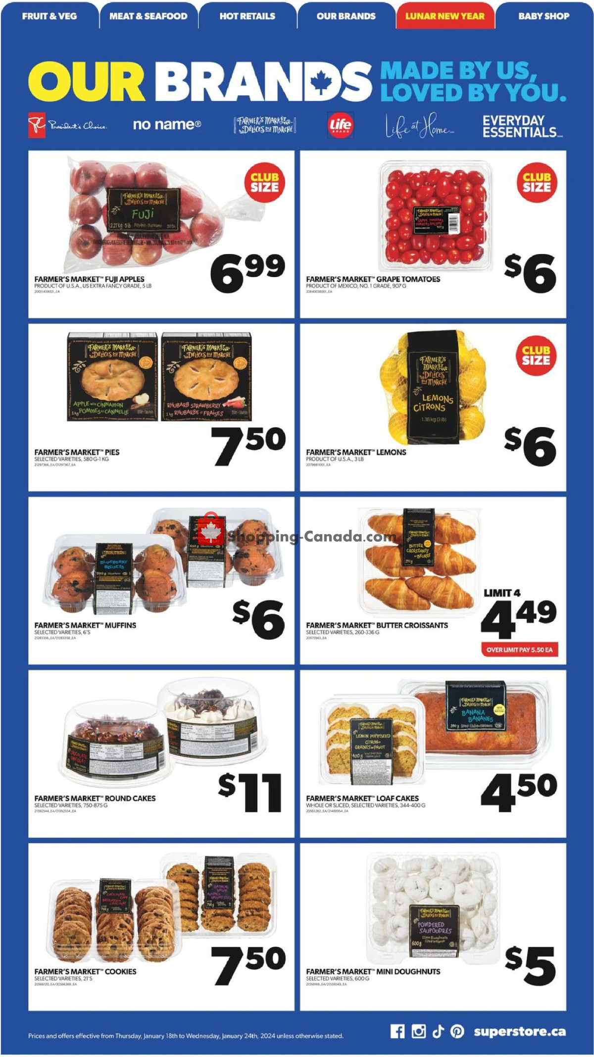 Real Canadian Superstore flyer from Thursday January 18, 2024 to Wednesday January 24, 2024 - page 9