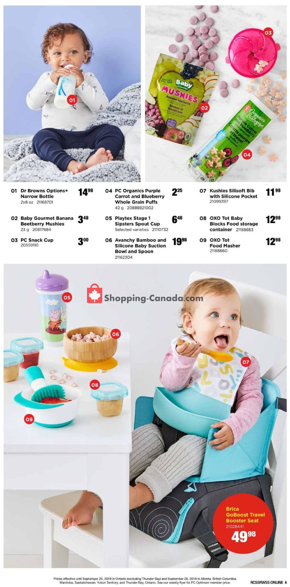 Real Canadian Superstore flyer from Thursday September 12, 2019 to Thursday September 26, 2019 - page 4
