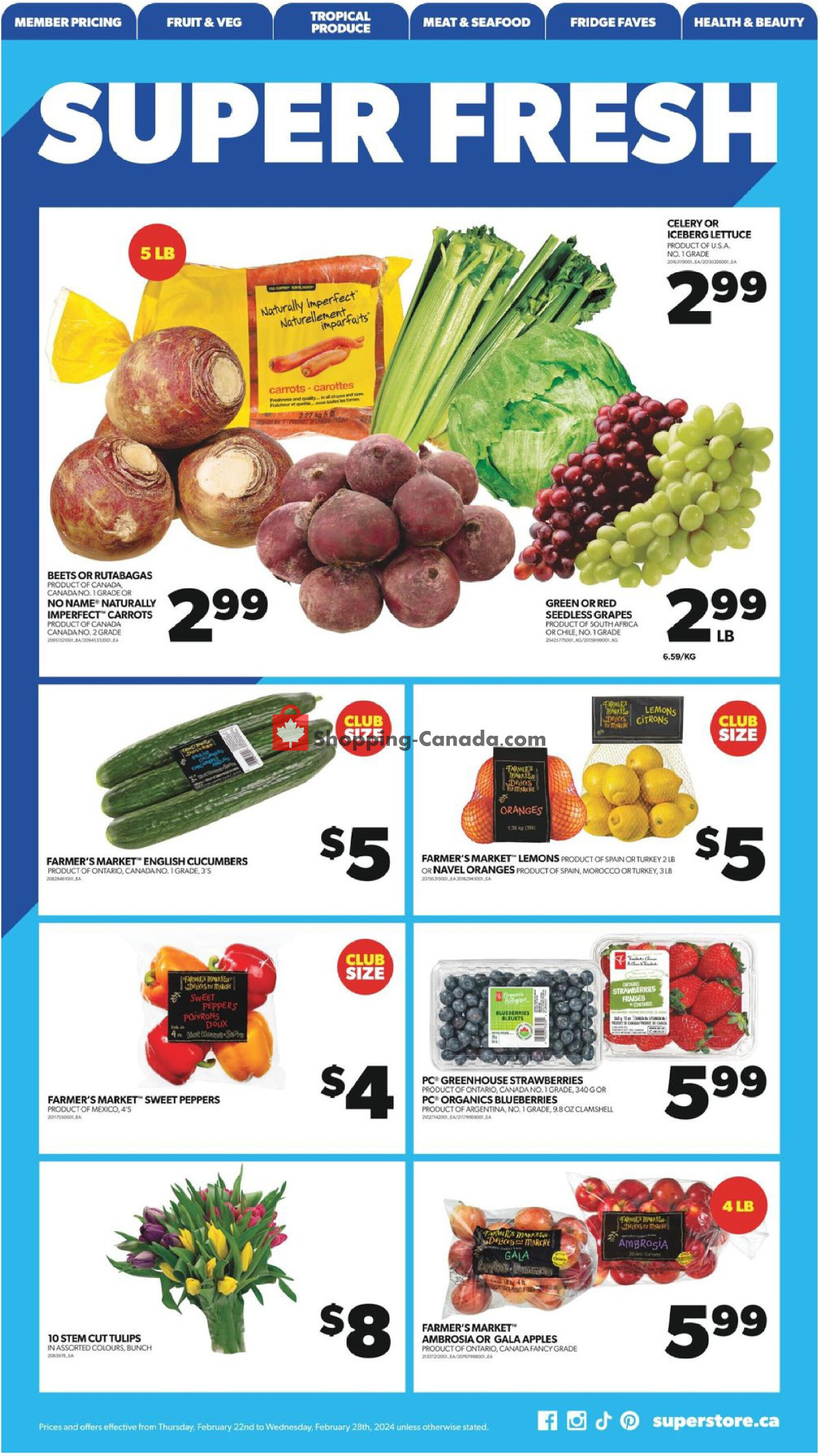 Real Canadian Superstore flyer from Thursday February 22, 2024 to Wednesday February 28, 2024 - page 10