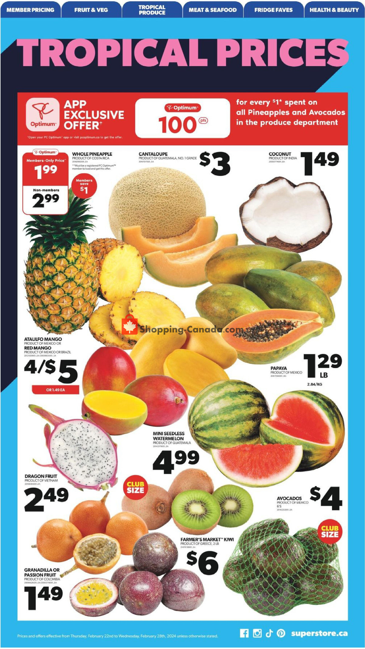 Real Canadian Superstore flyer from Thursday February 22, 2024 to Wednesday February 28, 2024 - page 11