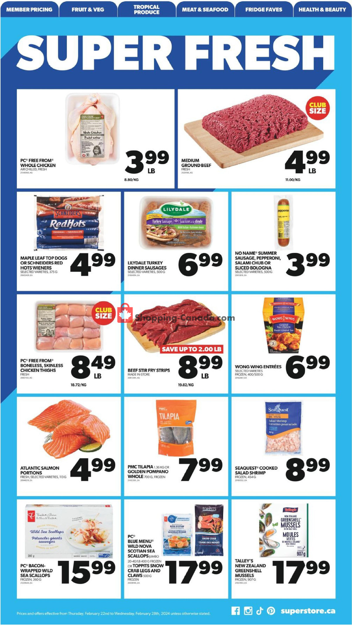 Real Canadian Superstore flyer from Thursday February 22, 2024 to Wednesday February 28, 2024 - page 12
