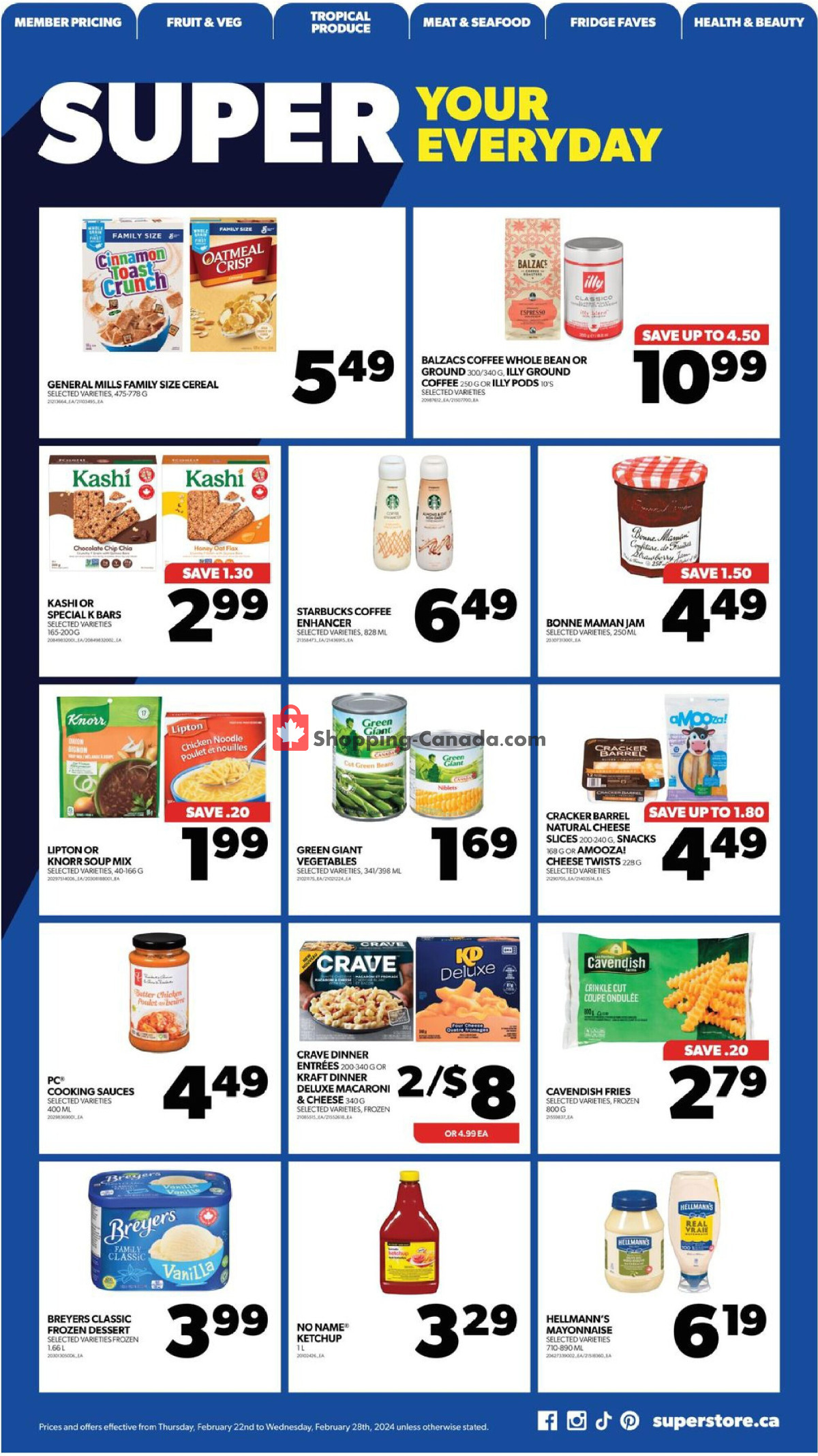 Real Canadian Superstore flyer from Thursday February 22, 2024 to Wednesday February 28, 2024 - page 14