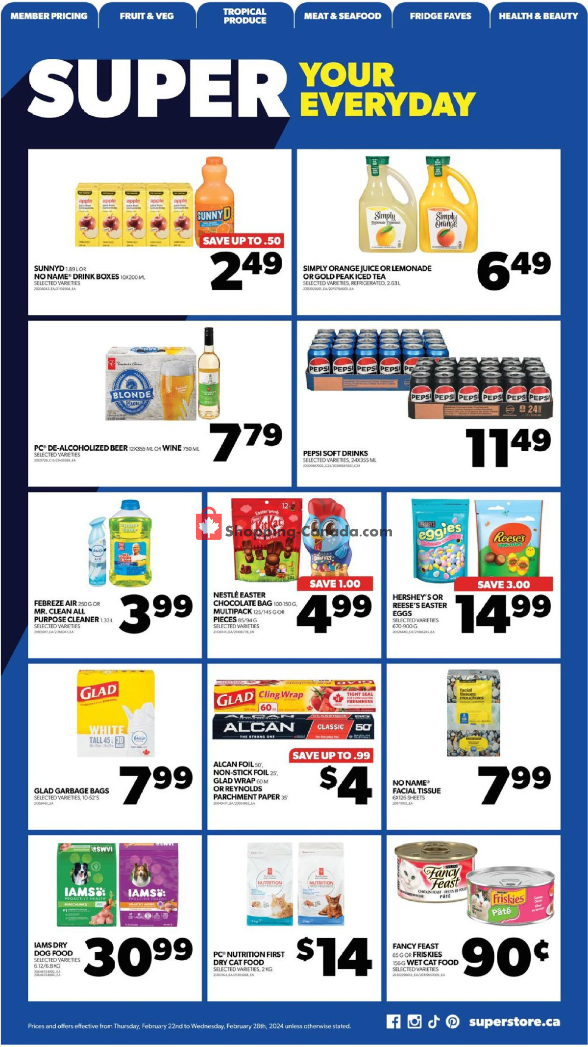 Real Canadian Superstore flyer from Thursday February 22, 2024 to Wednesday February 28, 2024 - page 16