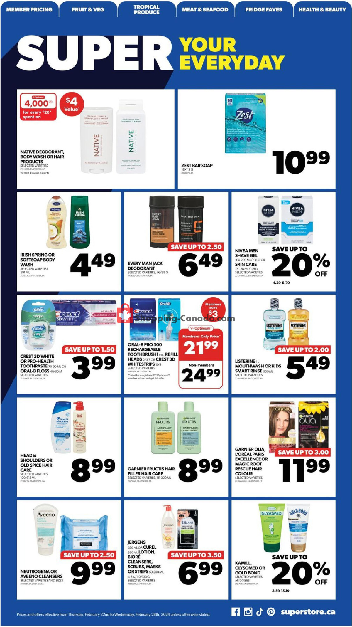Real Canadian Superstore flyer from Thursday February 22, 2024 to Wednesday February 28, 2024 - page 17