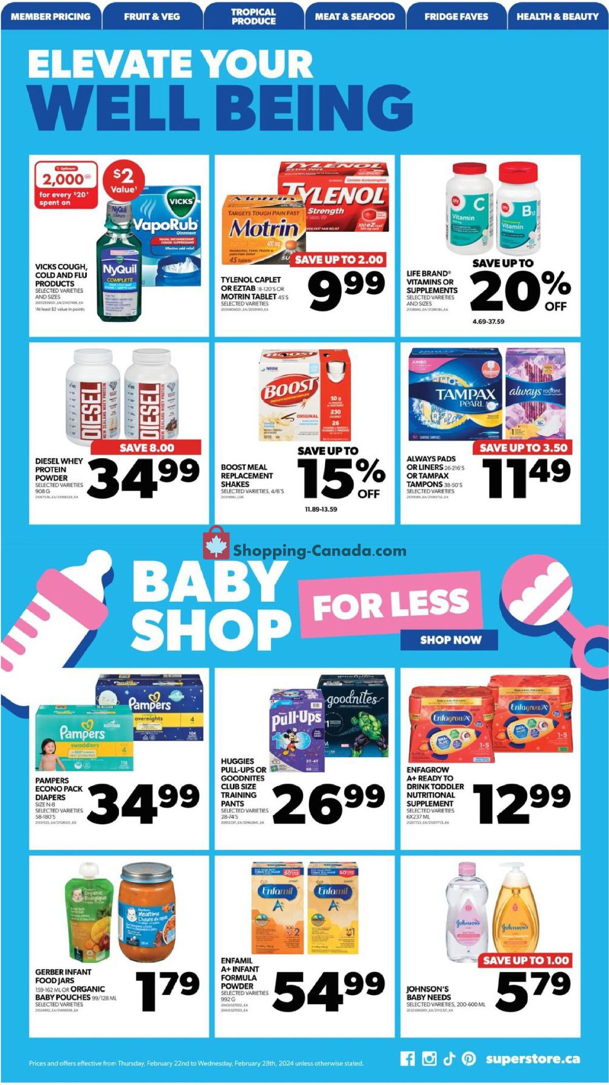 Real Canadian Superstore flyer from Thursday February 22, 2024 to Wednesday February 28, 2024 - page 18
