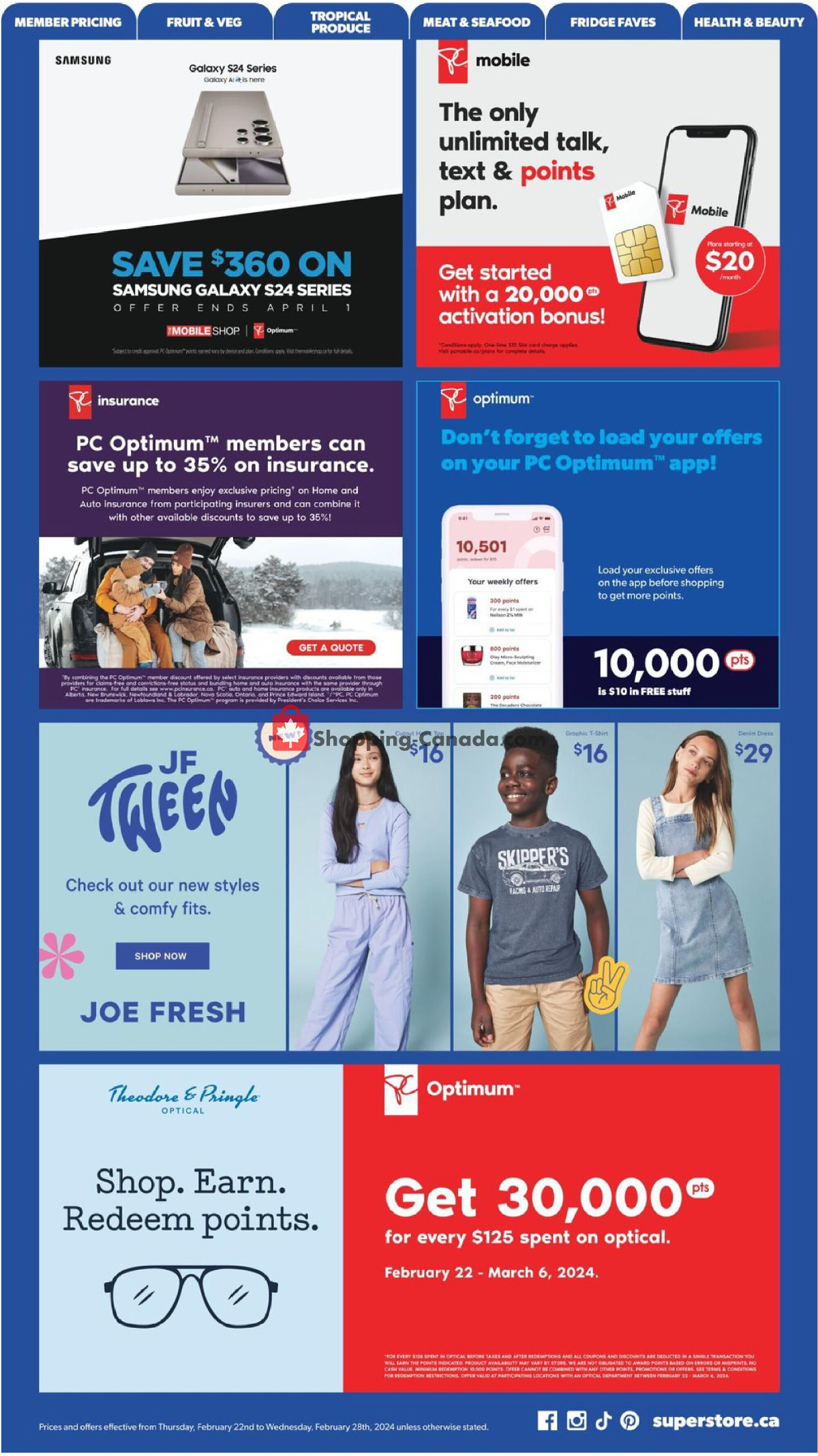 Real Canadian Superstore flyer from Thursday February 22, 2024 to Wednesday February 28, 2024 - page 21