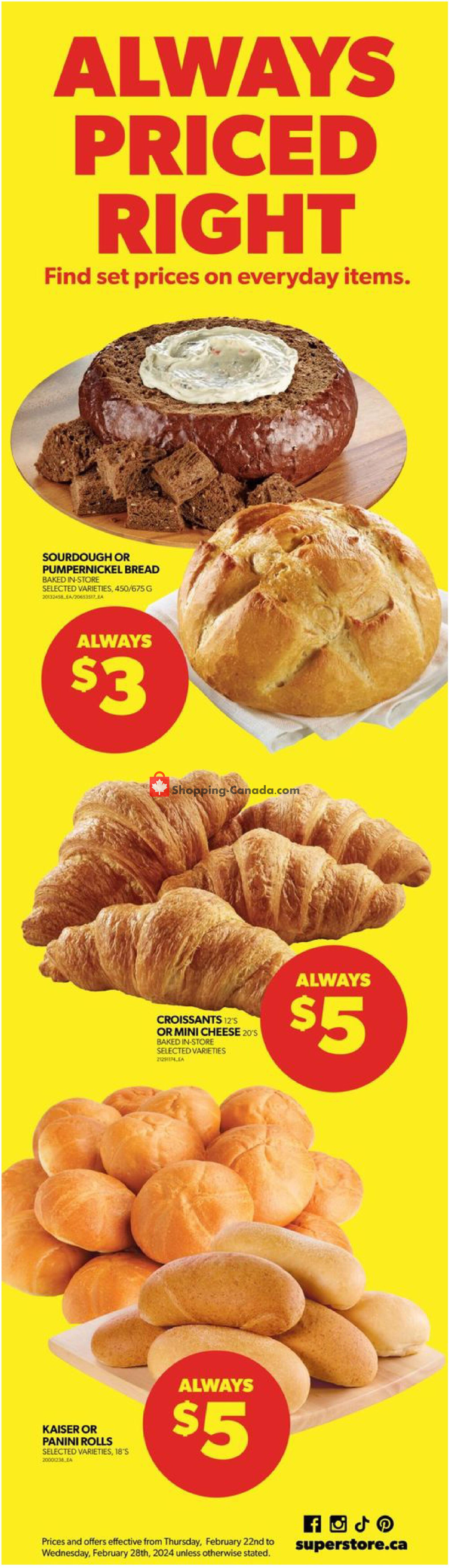 Real Canadian Superstore flyer from Thursday February 22, 2024 to Wednesday February 28, 2024 - page 4