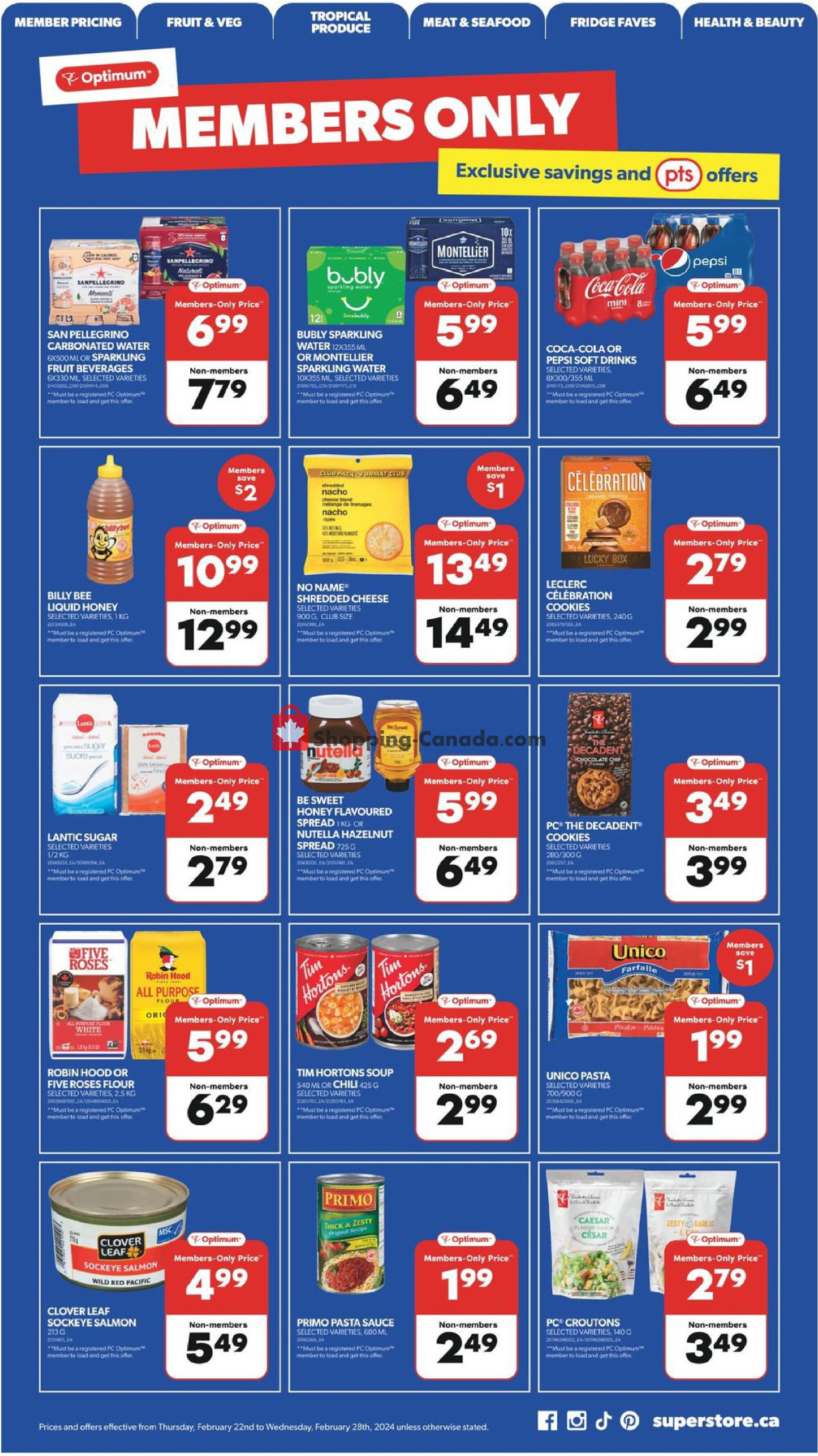 Real Canadian Superstore flyer from Thursday February 22, 2024 to Wednesday February 28, 2024 - page 6
