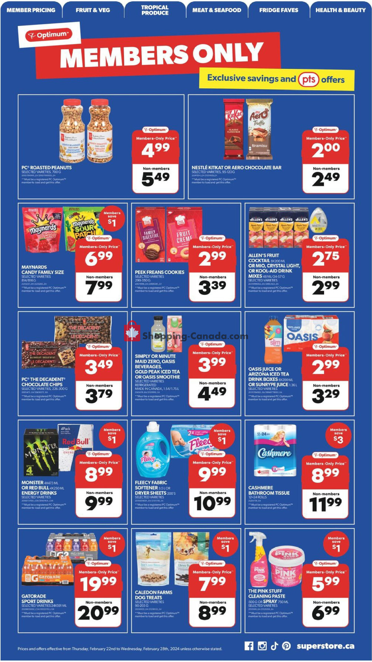 Real Canadian Superstore flyer from Thursday February 22, 2024 to Wednesday February 28, 2024 - page 7