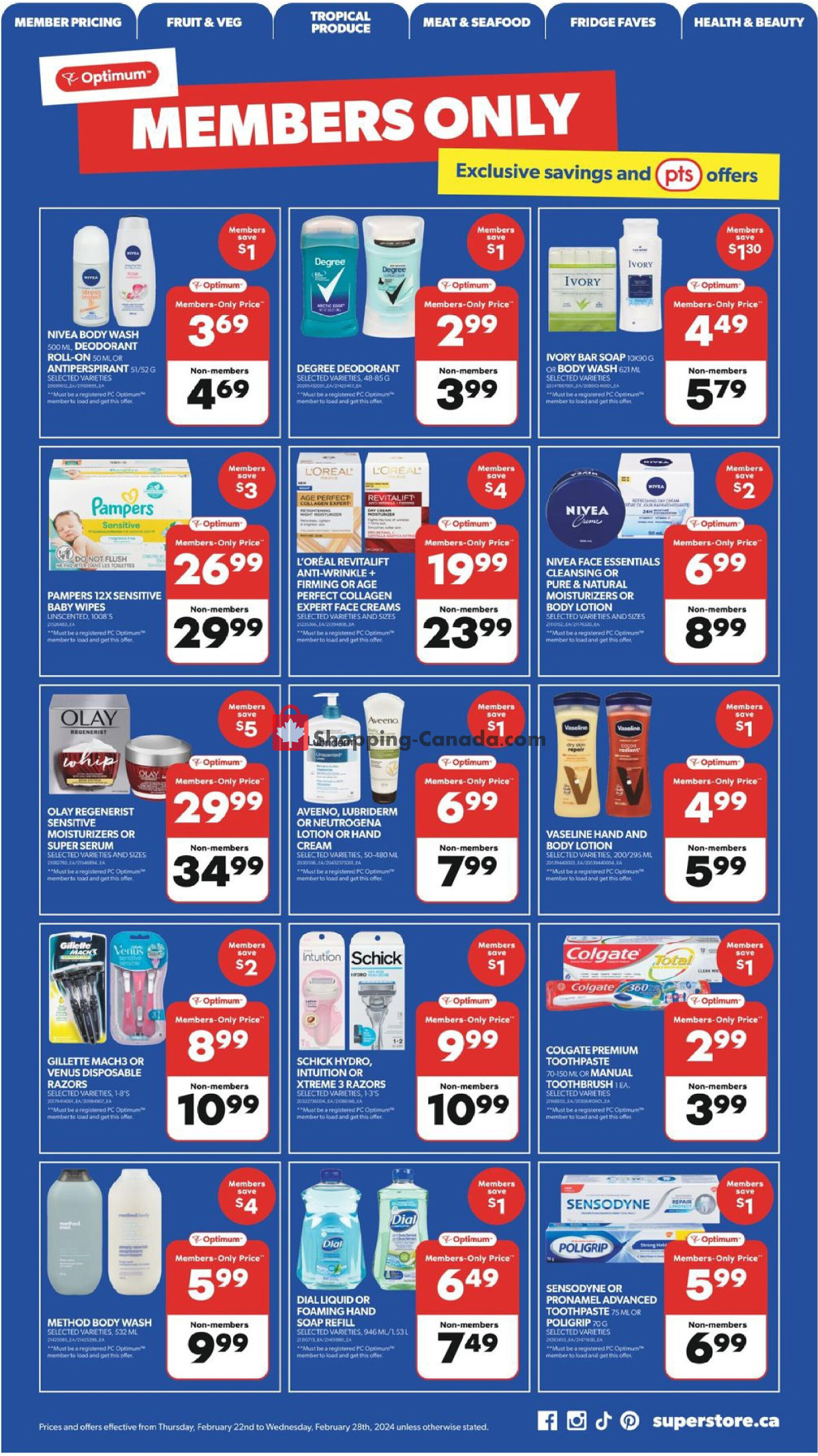 Real Canadian Superstore flyer from Thursday February 22, 2024 to Wednesday February 28, 2024 - page 8
