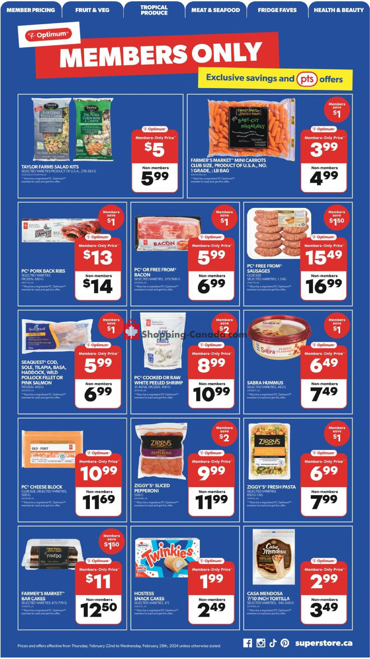 Real Canadian Superstore flyer from Thursday February 22, 2024 to Wednesday February 28, 2024 - page 9