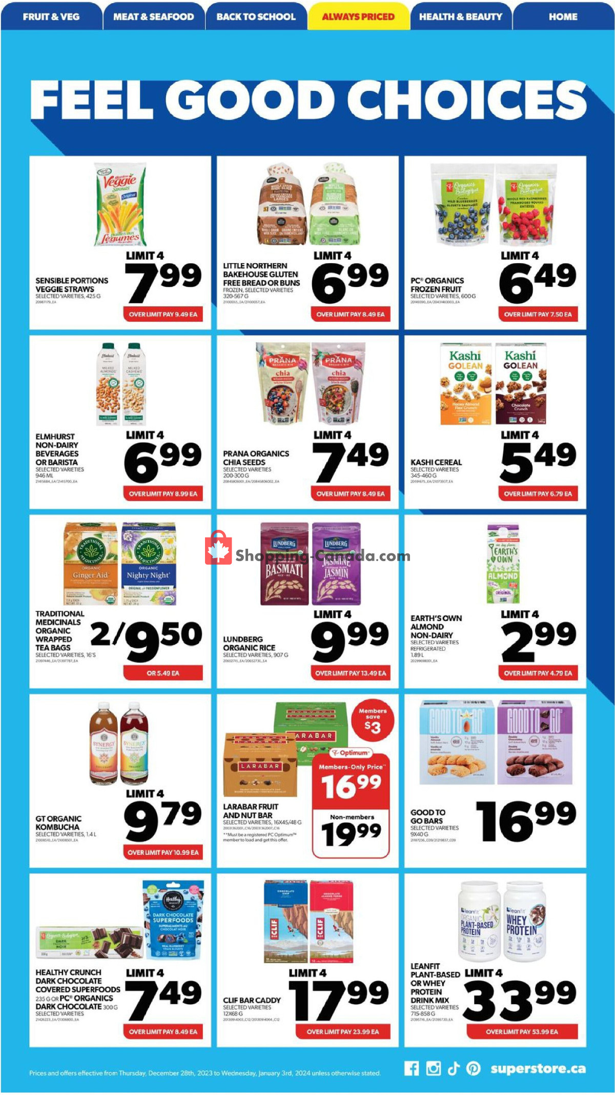 Real Canadian Superstore flyer from Thursday December 28, 2023 to Wednesday January 3, 2024 - page 15