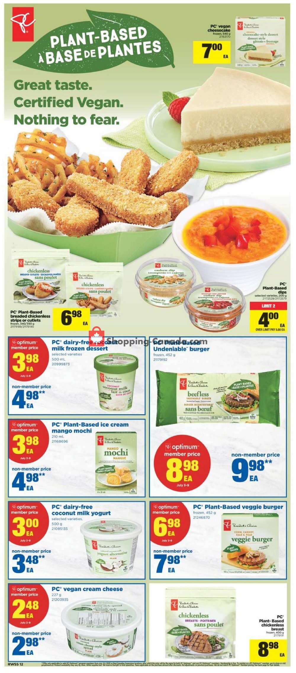Real Canadian Superstore flyer from Friday July 3, 2020 to Thursday July 9, 2020 - page 12