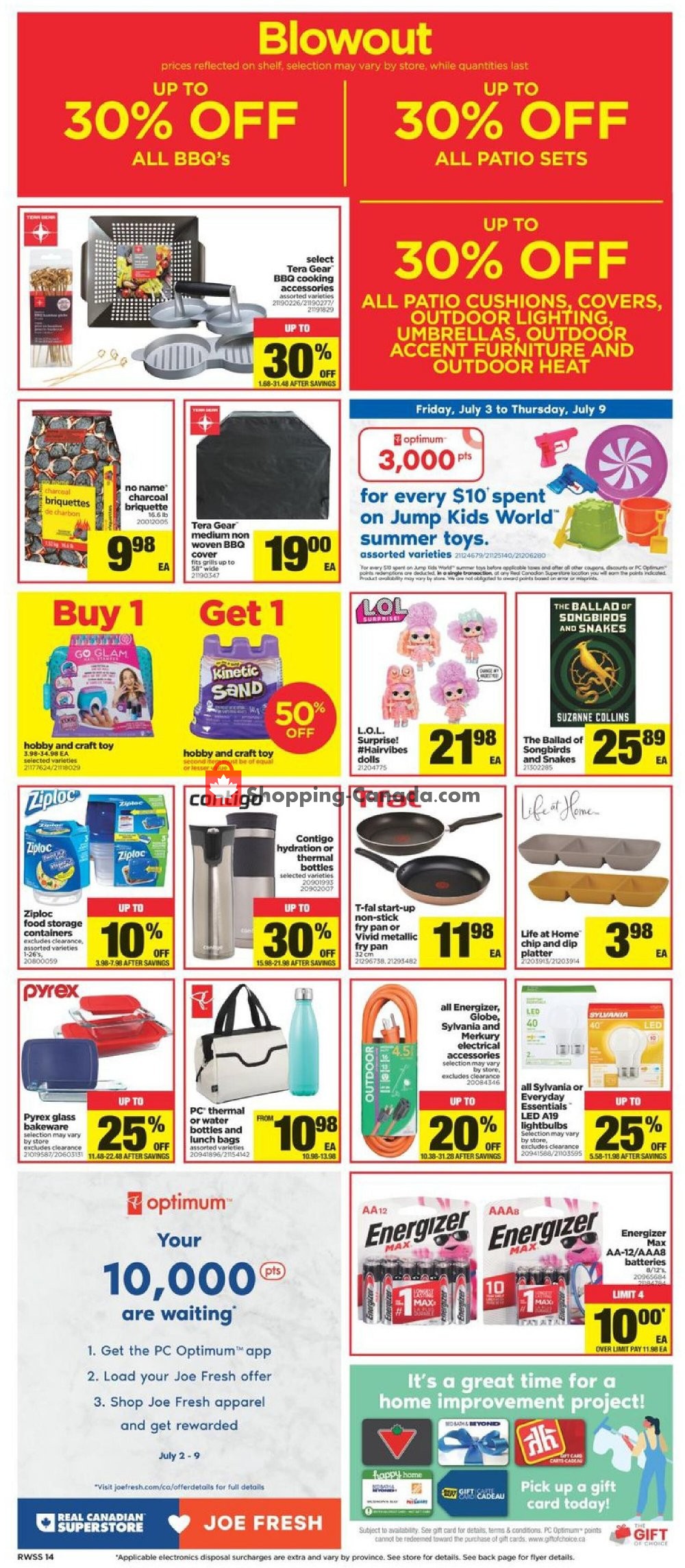 Real Canadian Superstore flyer from Friday July 3, 2020 to Thursday July 9, 2020 - page 14
