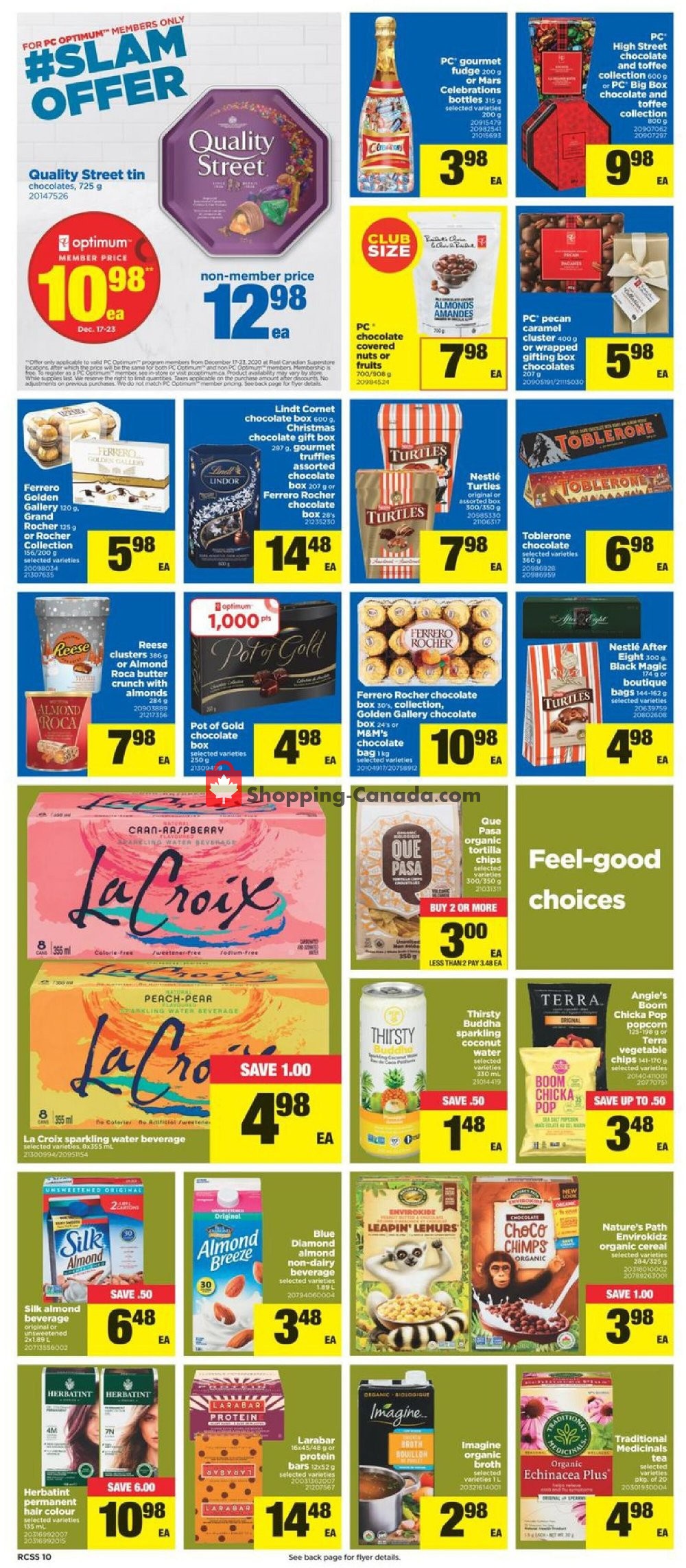 Real Canadian Superstore flyer from Thursday December 17, 2020 to Wednesday December 23, 2020 - page 10