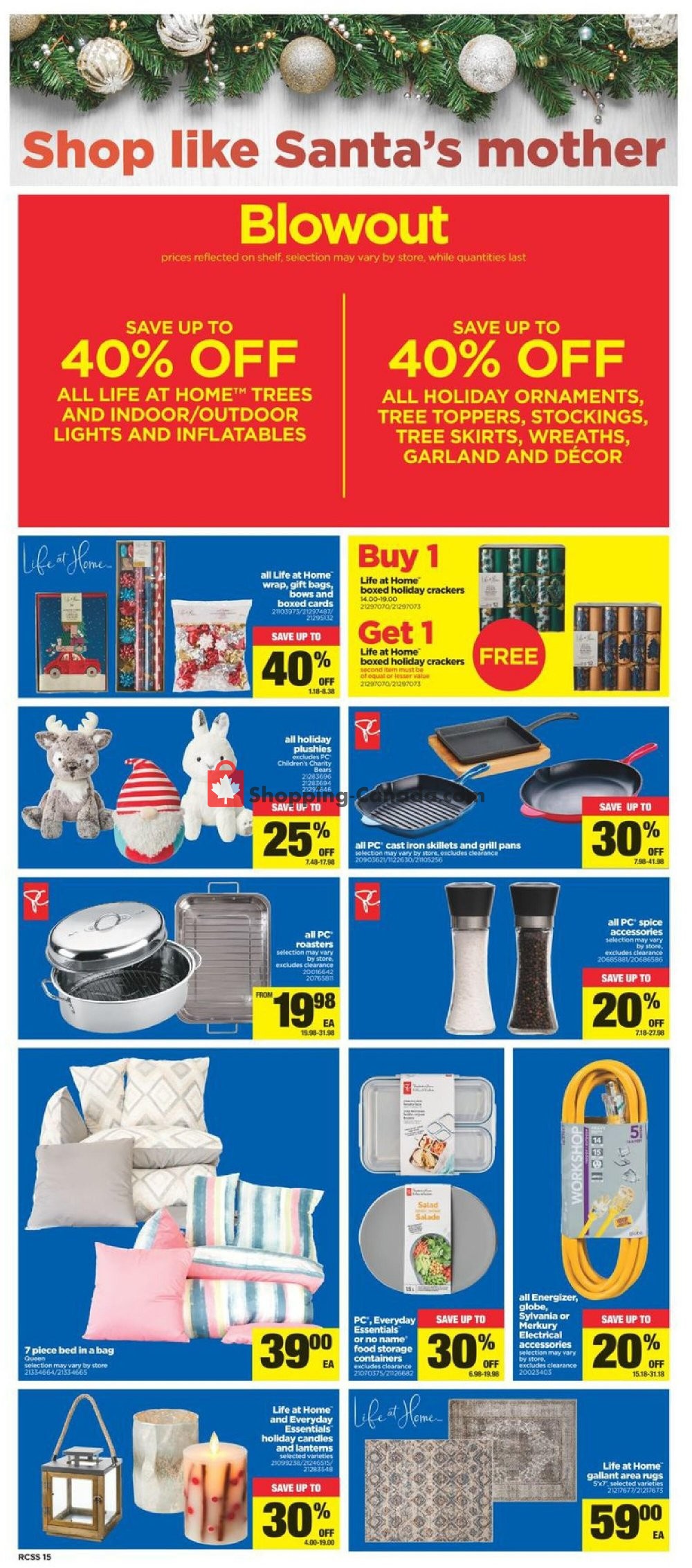Real Canadian Superstore flyer from Thursday December 17, 2020 to Wednesday December 23, 2020 - page 15