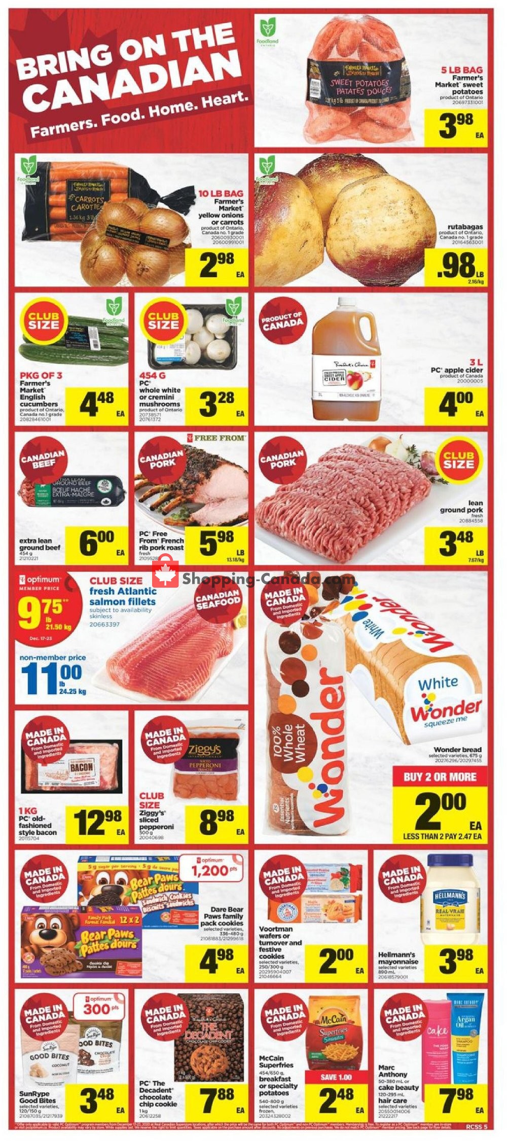 Real Canadian Superstore flyer from Thursday December 17, 2020 to Wednesday December 23, 2020 - page 5