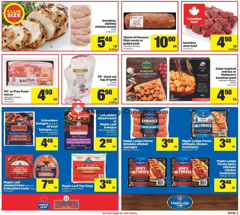 Real Canadian Superstore flyer from Friday October 26, 2018 to Thursday November 1, 2018 - page 3
