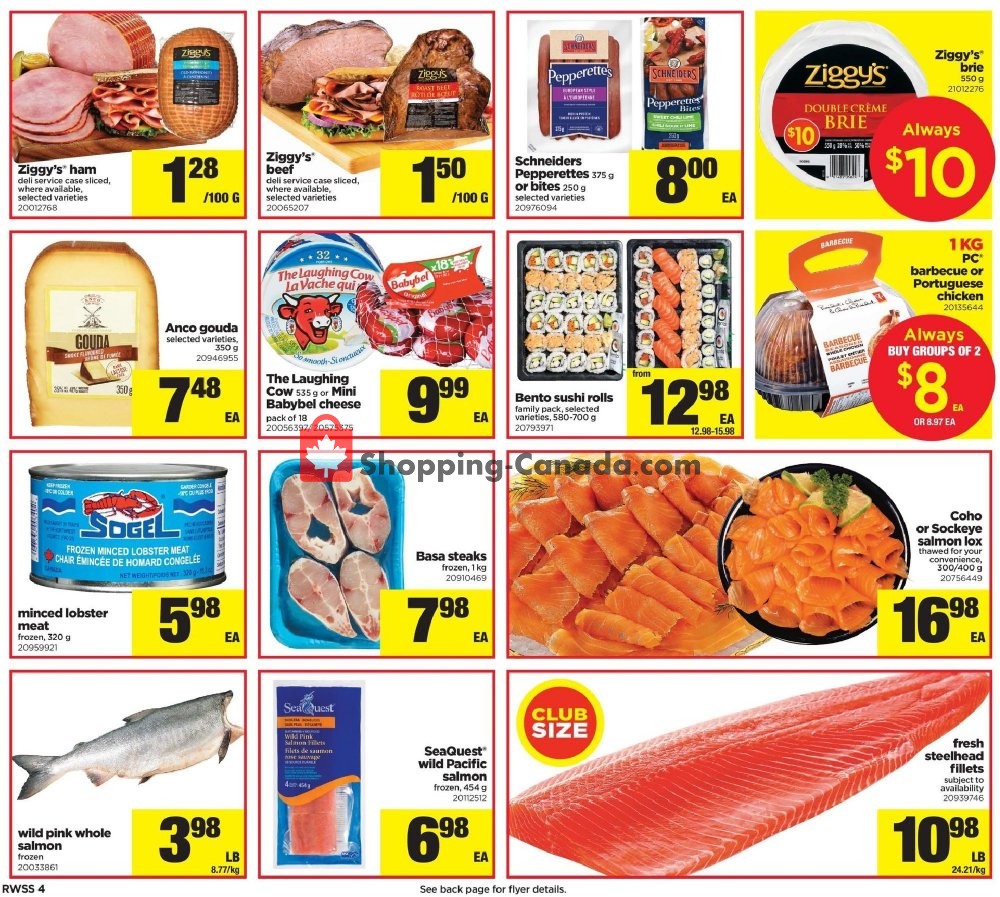Real Canadian Superstore flyer from Friday October 26, 2018 to Thursday November 1, 2018 - page 4