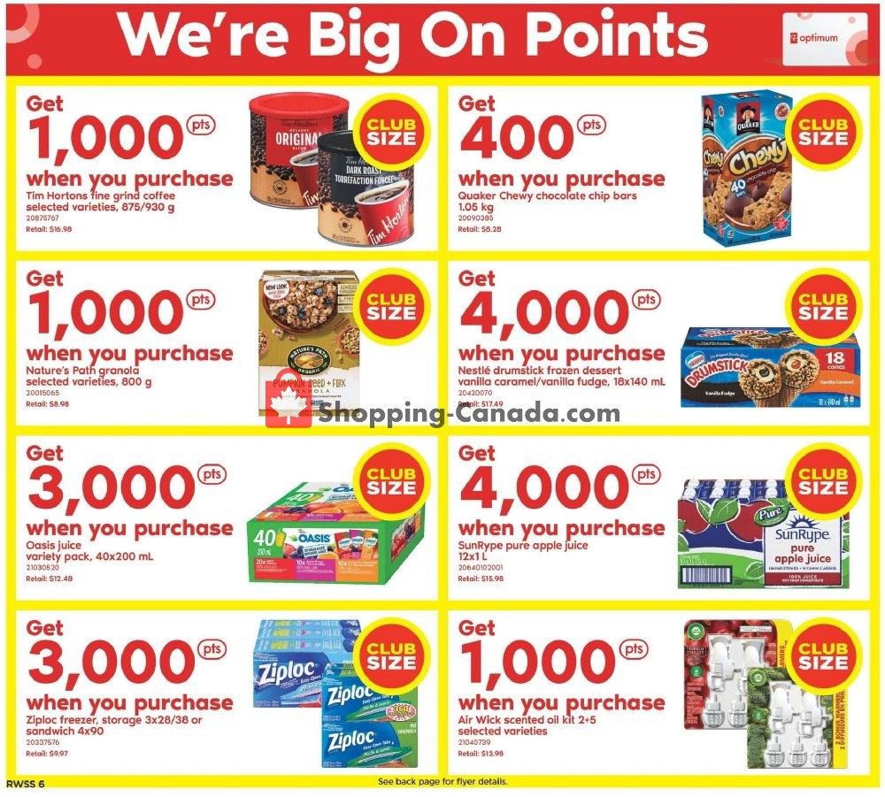 Real Canadian Superstore flyer from Friday October 26, 2018 to Thursday November 1, 2018 - page 6