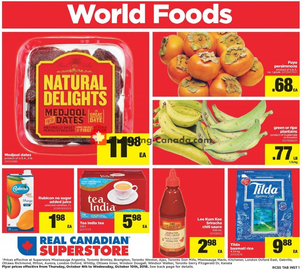 Real Canadian Superstore flyer from Thursday October 4, 2018 to Wednesday October 10, 2018 - page 11