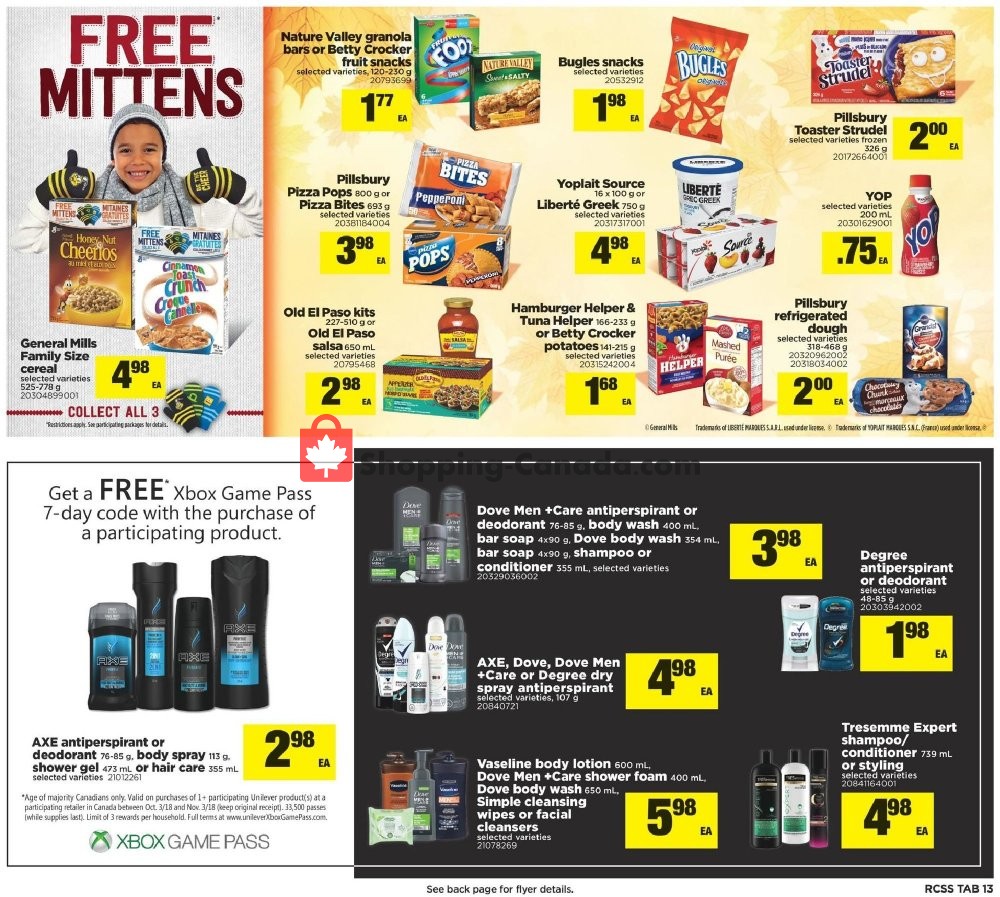 Real Canadian Superstore flyer from Thursday October 4, 2018 to Wednesday October 10, 2018 - page 18