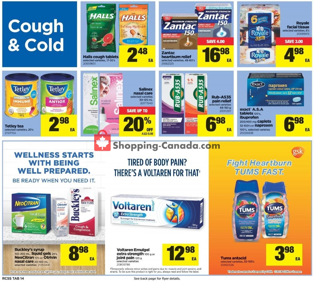 Real Canadian Superstore flyer from Thursday October 4, 2018 to Wednesday October 10, 2018 - page 19