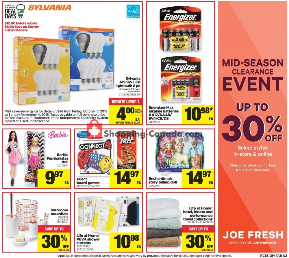 Real Canadian Superstore flyer from Thursday October 4, 2018 to Wednesday October 10, 2018 - page 24