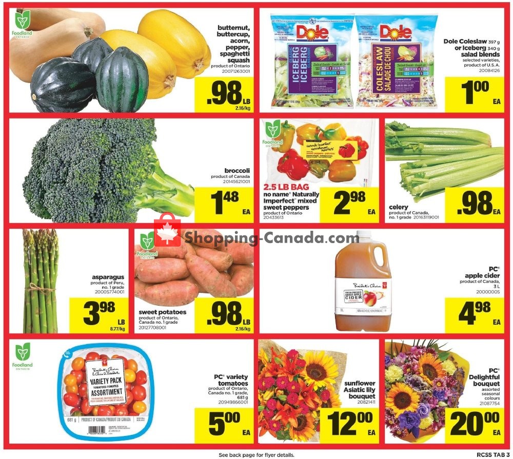 Real Canadian Superstore flyer from Thursday October 4, 2018 to Wednesday October 10, 2018 - page 3