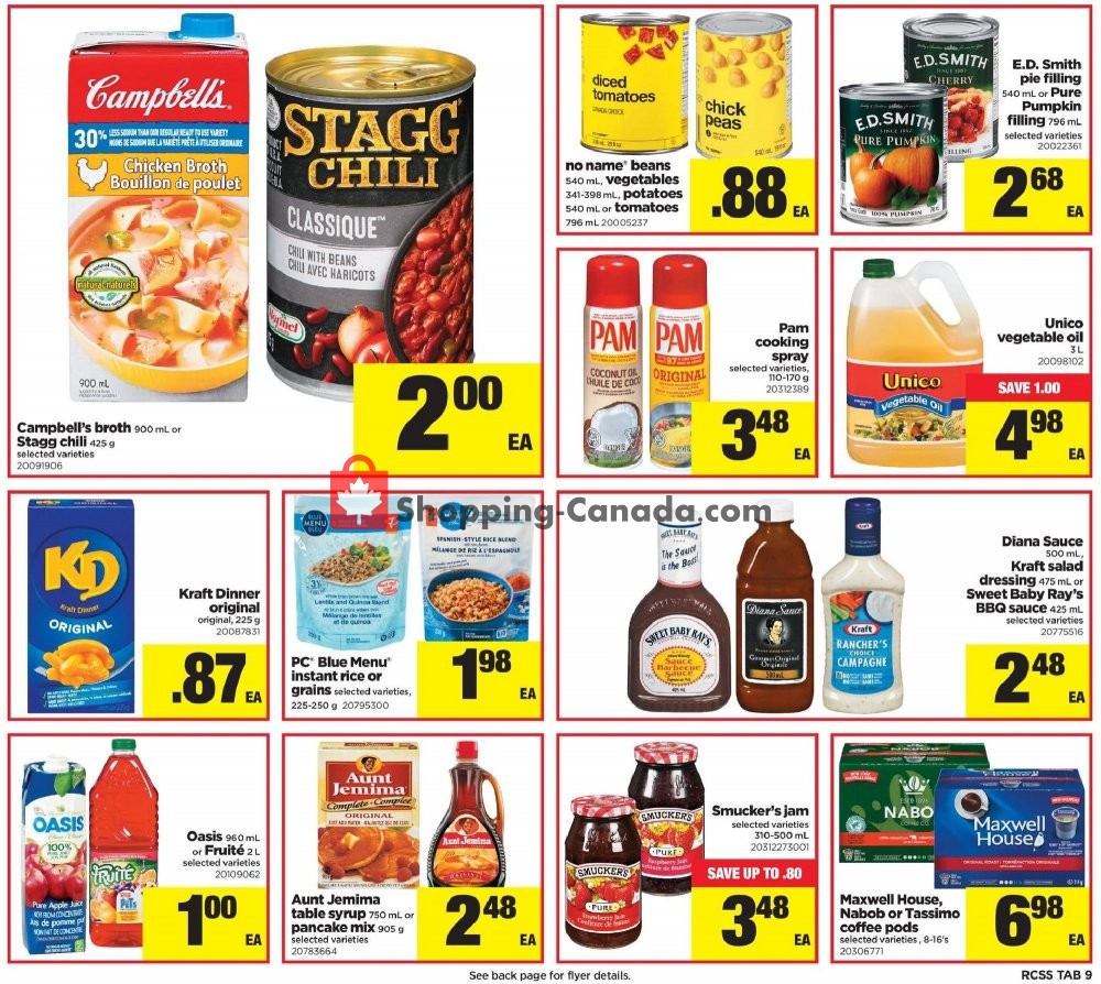 Real Canadian Superstore flyer from Thursday October 4, 2018 to Wednesday October 10, 2018 - page 9
