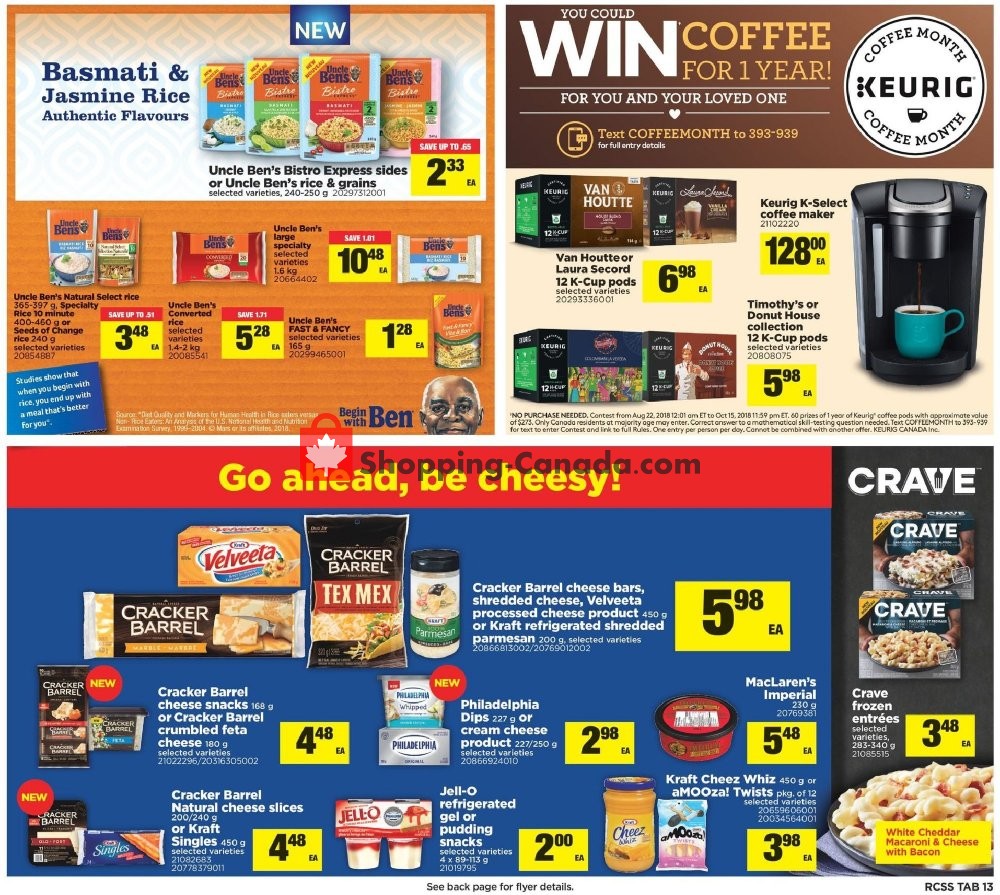Real Canadian Superstore flyer from Thursday September 27, 2018 to Wednesday October 3, 2018 - page 13