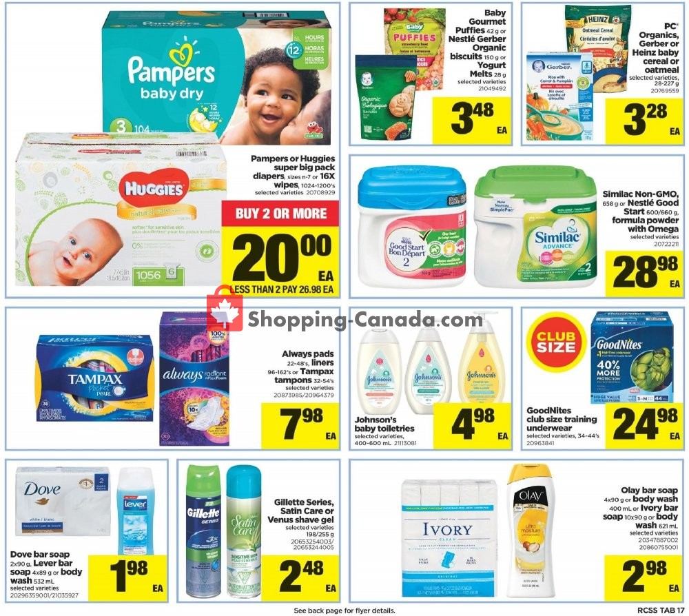 Real Canadian Superstore flyer from Thursday September 27, 2018 to Wednesday October 3, 2018 - page 17