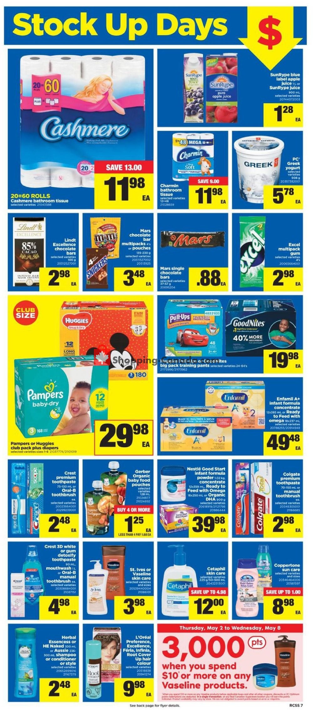 Real Canadian Superstore flyer from Thursday May 2, 2019 to Wednesday May 8, 2019 - page 7