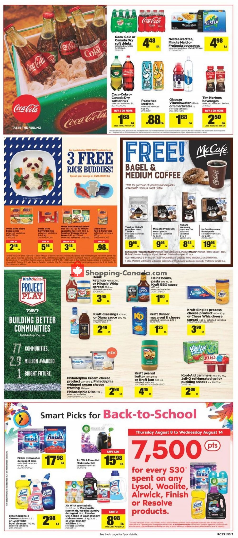 Real Canadian Superstore flyer from Thursday August 8, 2019 to Wednesday August 14, 2019 - page 17