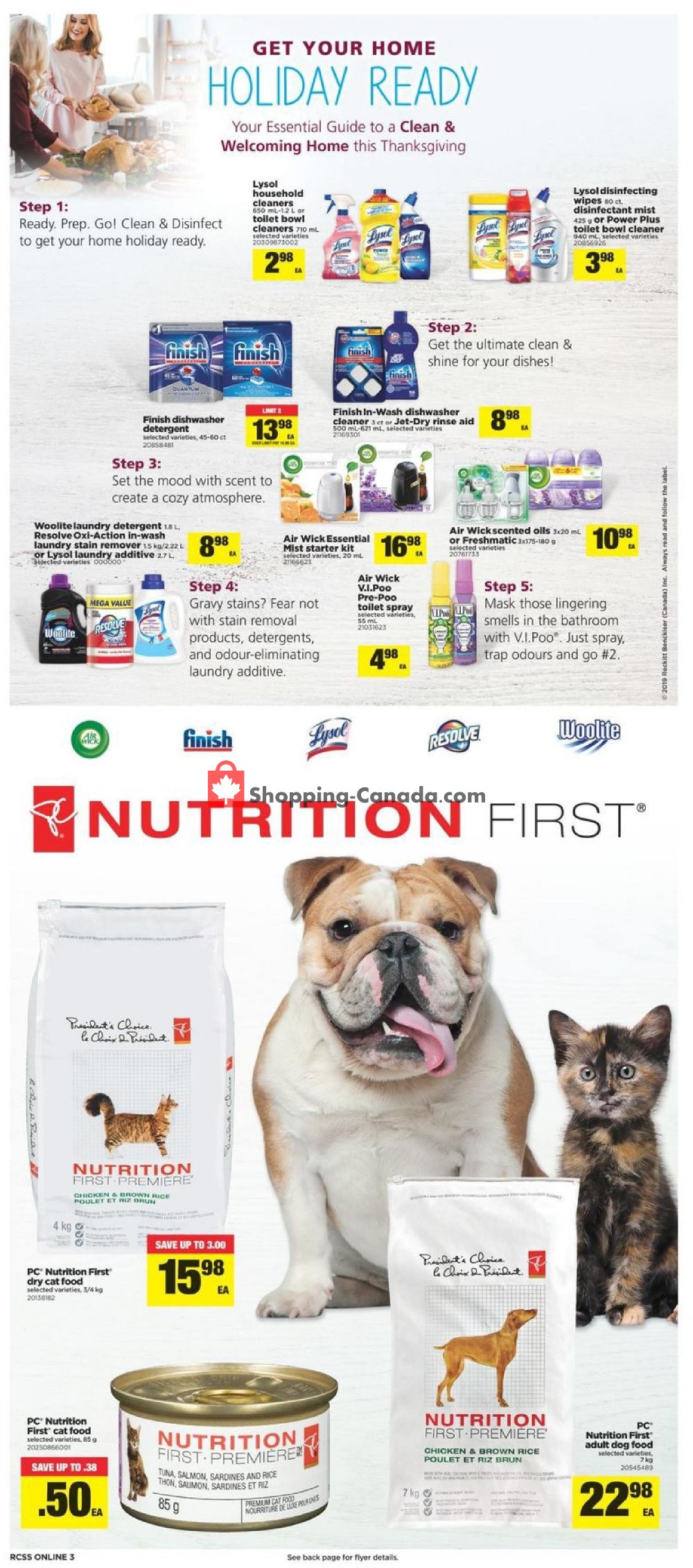 Real Canadian Superstore flyer from Thursday October 3, 2019 to Wednesday October 9, 2019 - page 14