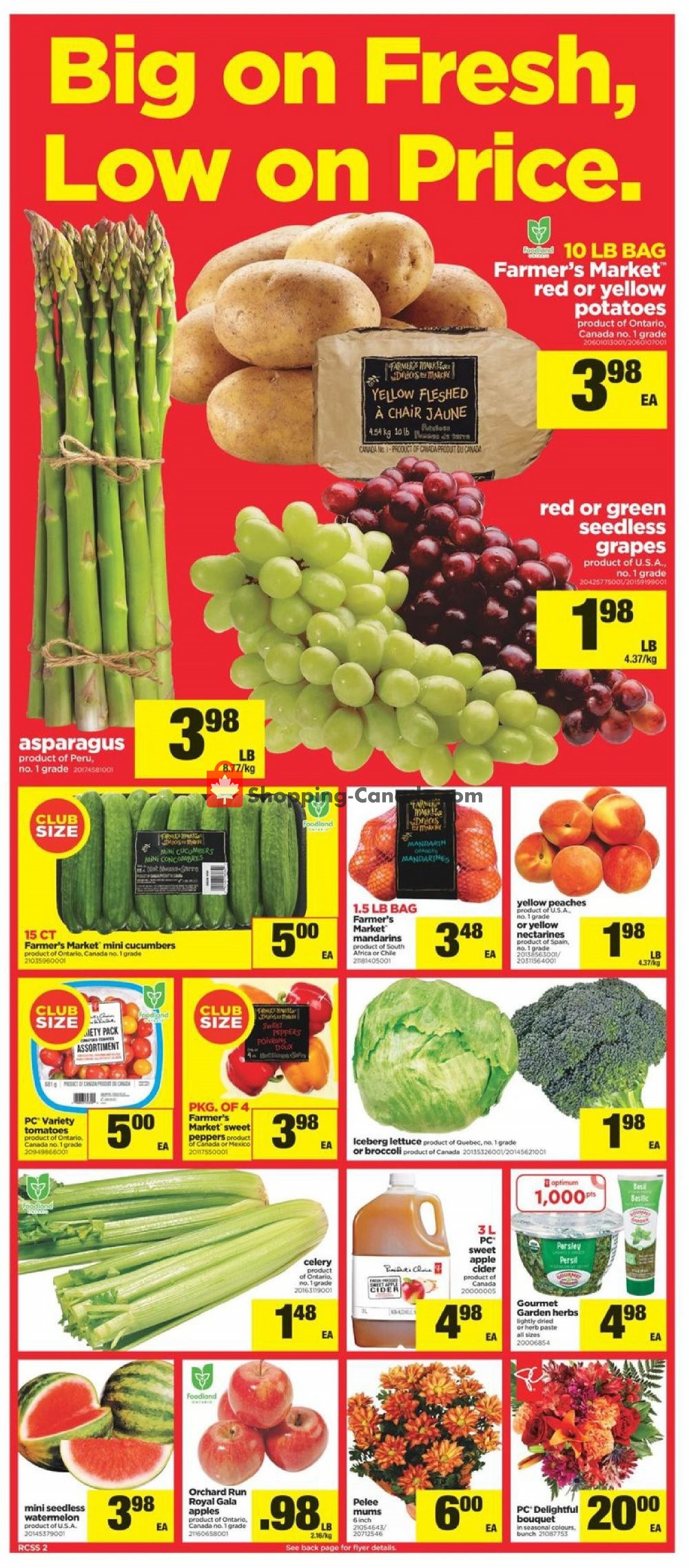 Real Canadian Superstore flyer from Thursday October 3, 2019 to Wednesday October 9, 2019 - page 2