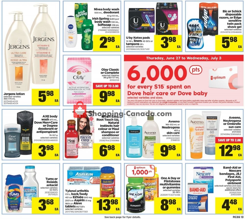 Real Canadian Superstore flyer from Thursday June 27, 2019 to Wednesday July 3, 2019 - page 13